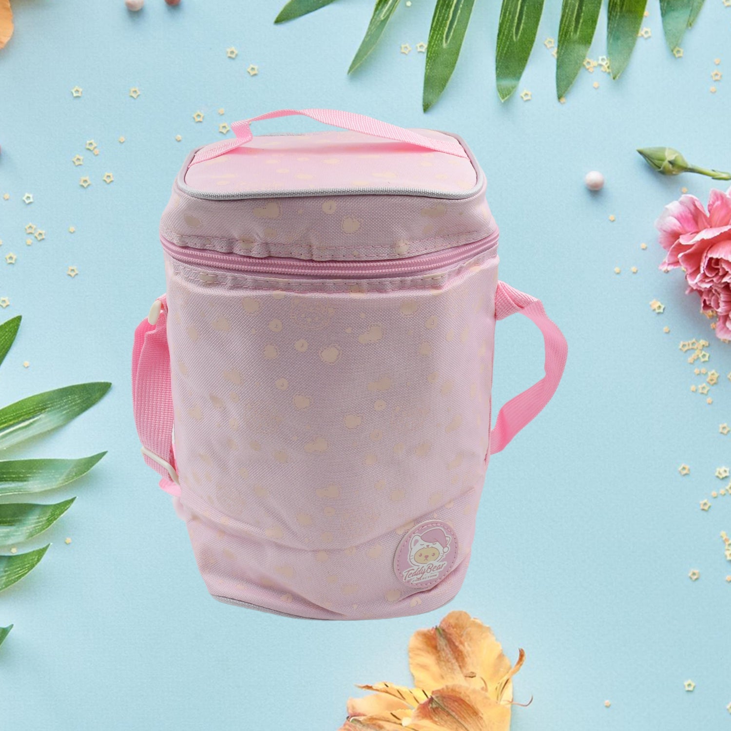 Cute Animal Zip Lunch Bag with Adjustable Strap – Reusable & Durable (1 Pc) Cute Animal Zip Lunch Bag with Adjustable Strap – Reusable & Durable (1 Pc)